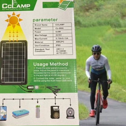 PANEL SOLAR PORTATIL 🌞💡