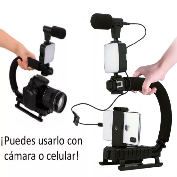ESTABILIZADOR SOPORTE CELULAR Y CAMARA  📹🤳🏻