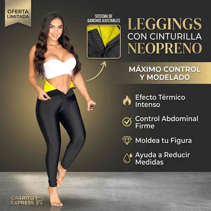 Leggins Cinturilla Neopreno