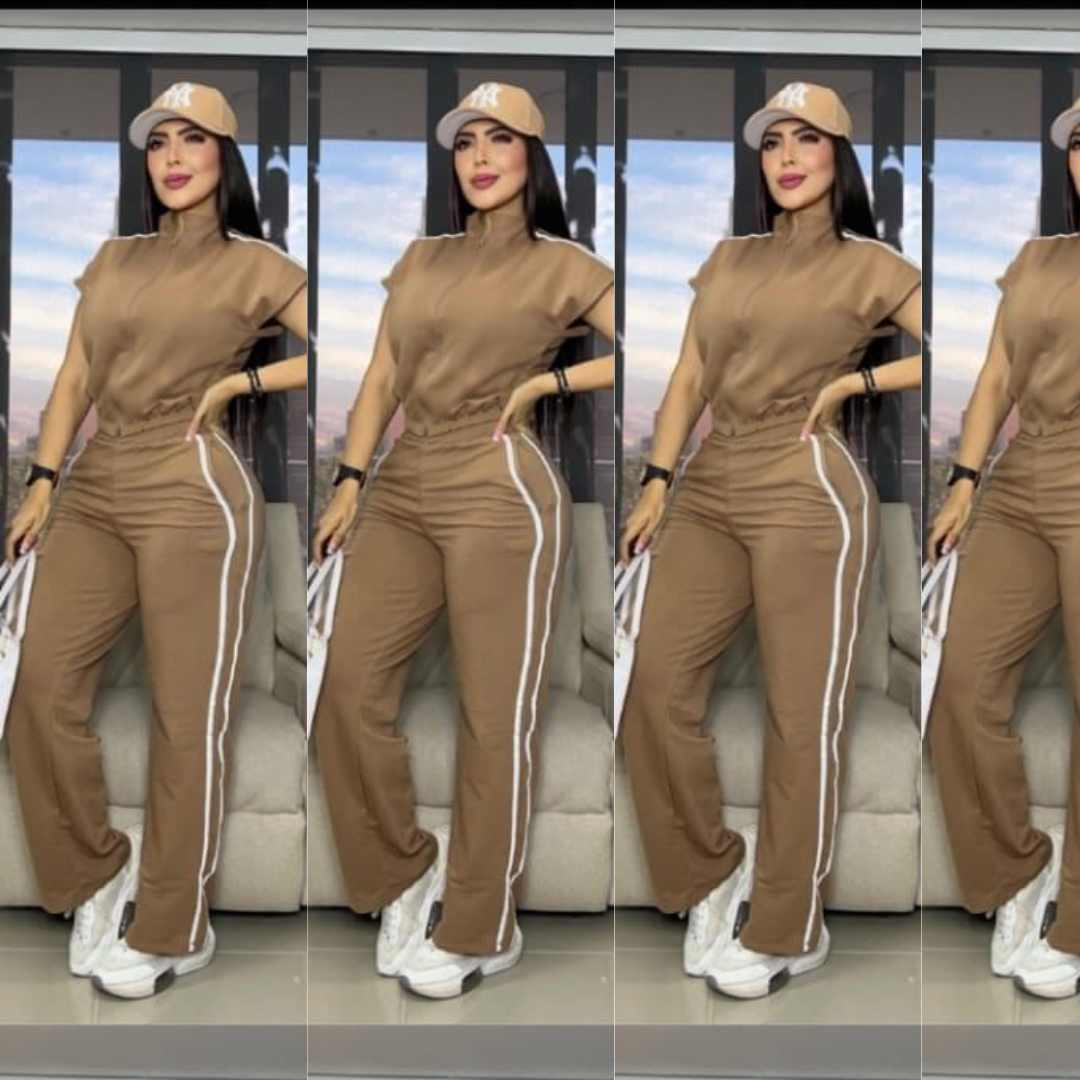 Conjunto Pantalón + Chaleco Burda Licrada – Comodidad y estilo en un solo conjunto 👗
