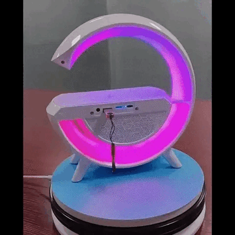 Lampara G parlante 💡🎶🦉📱 – Carrito Express Colombia
