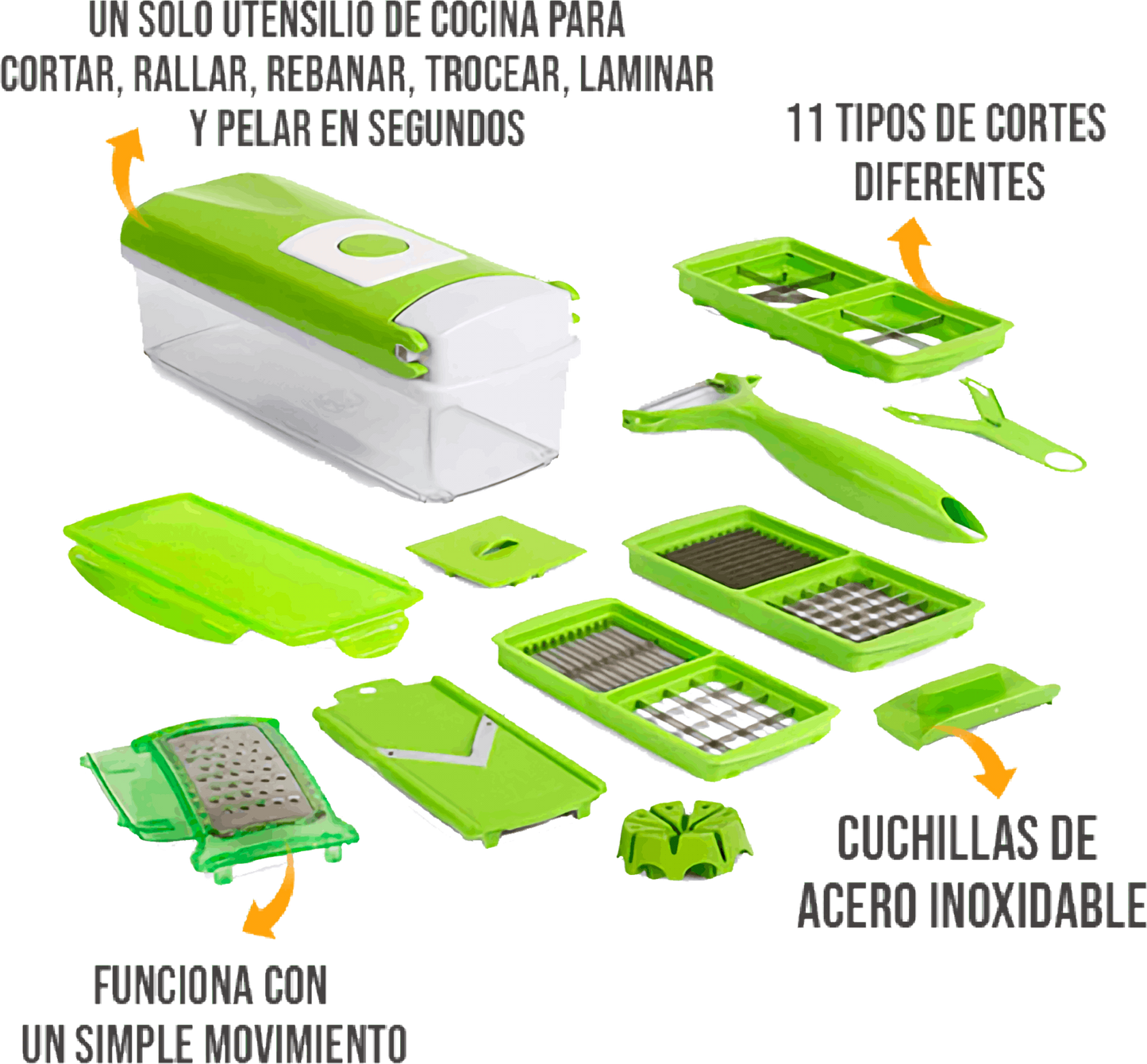 AYUDANTE DE COCINA NICER DICER PLUS 🧑🏽‍🍳🔪