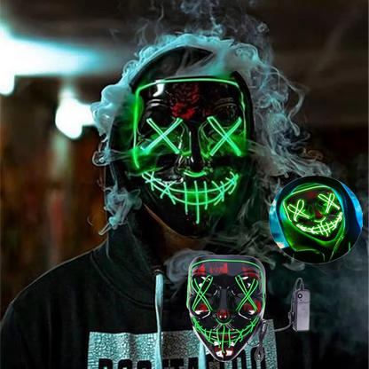 PURGAMASK LUZ LED 🎃👻