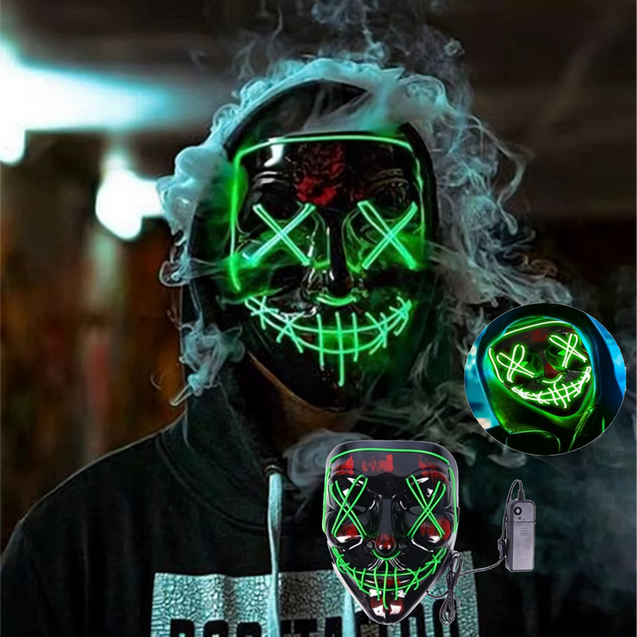 PURGAMASK LUZ LED 🎃👻