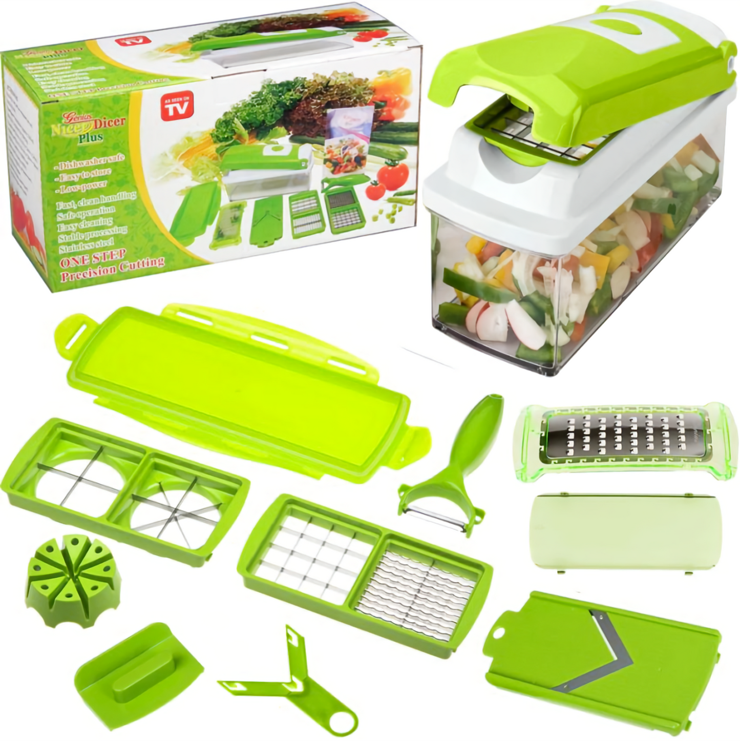 AYUDANTE DE COCINA NICER DICER PLUS 🧑🏽‍🍳🔪