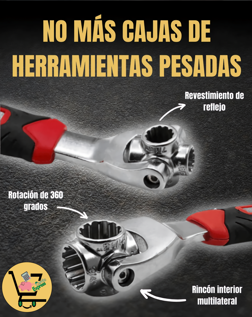 Llave Multiusos 48 en 1 - ToolMaster Pro™ 🔧🛠️ – Carrito Express Colombia