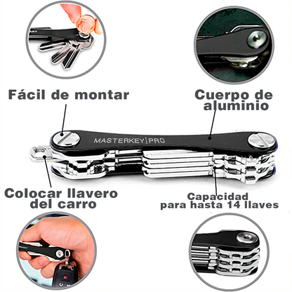 ORGANIZADOR DE LLAVES MASTERKEY PRO® 🔑🗝️