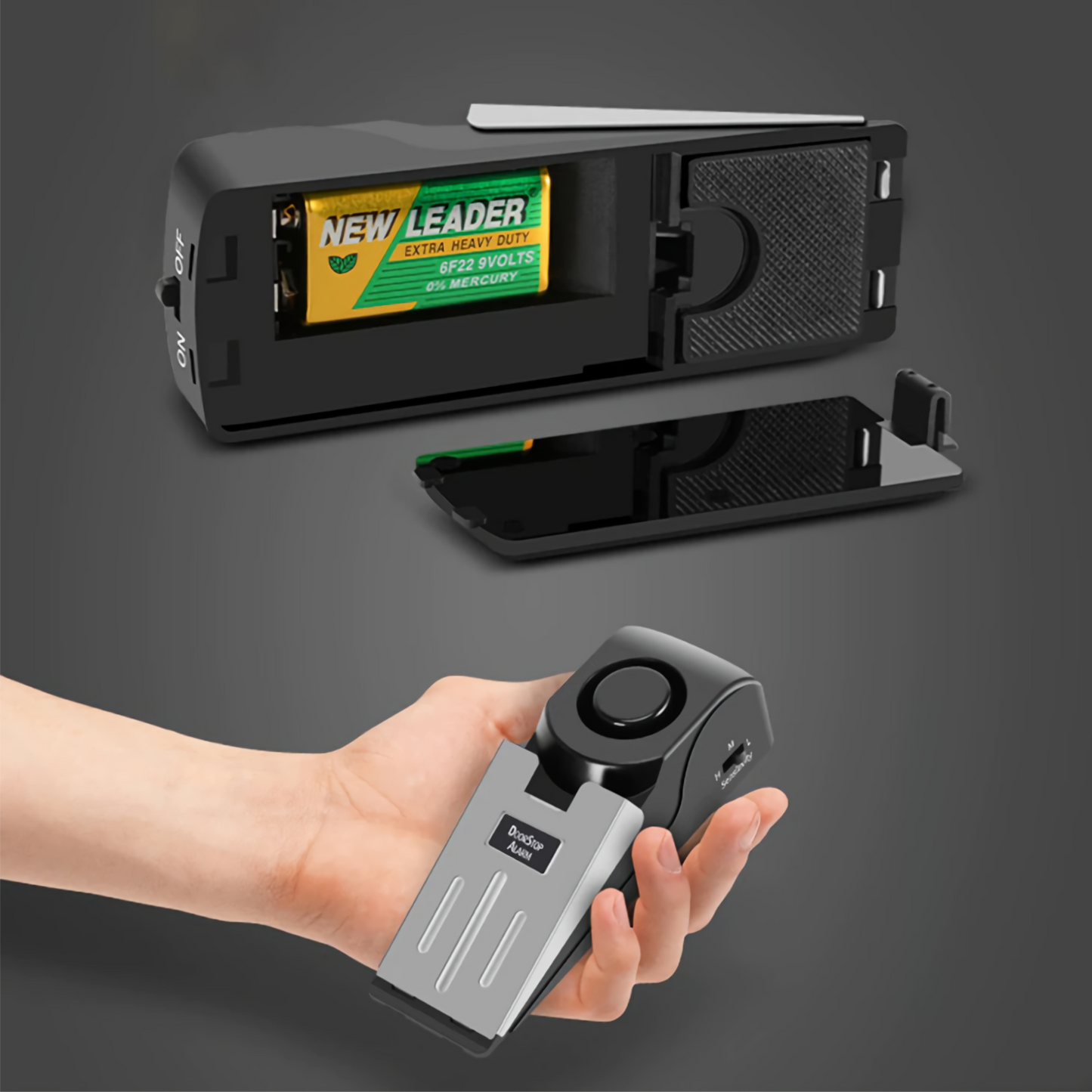 ALARMA DE PISO TIPO CUÑA 🚨🔉🔊