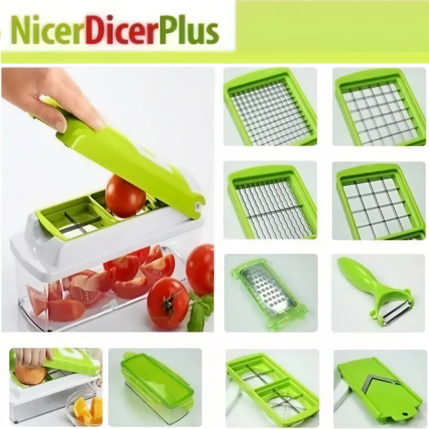 AYUDANTE DE COCINA NICER DICER PLUS 🧑🏽‍🍳🔪