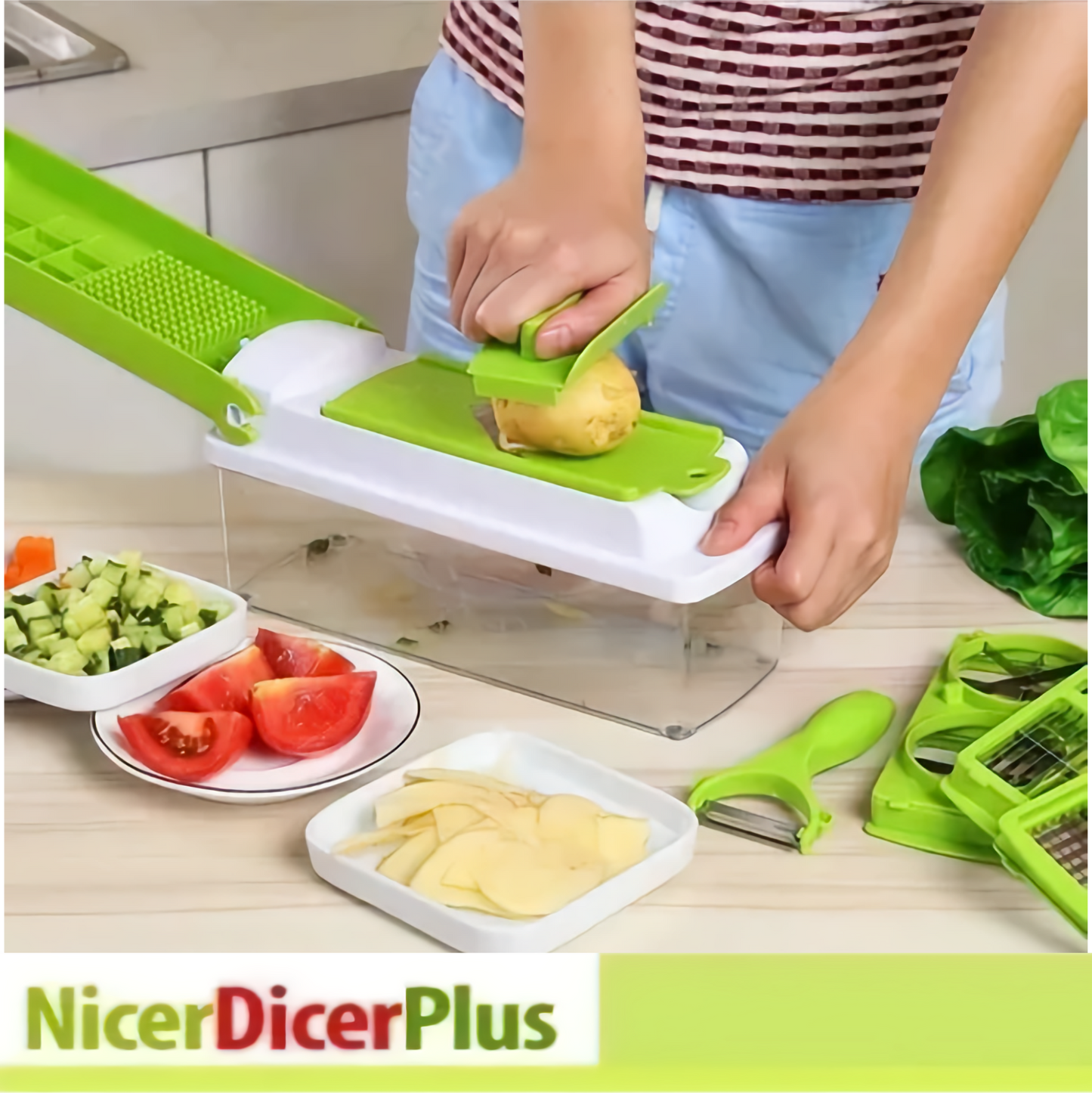 AYUDANTE DE COCINA NICER DICER PLUS 🧑🏽‍🍳🔪