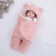 COBERTOR HIPOALERGÉNICO PARA BEBE - Rosa fucsia