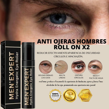 ANTI OJERAS HOMBRES ROLL ON X2
