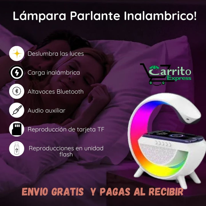 Lampara G parlante 💡🎶🦉📱