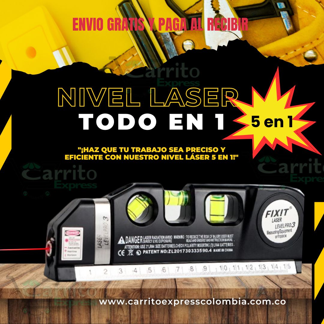 NIVEL LASER 5 EN 1