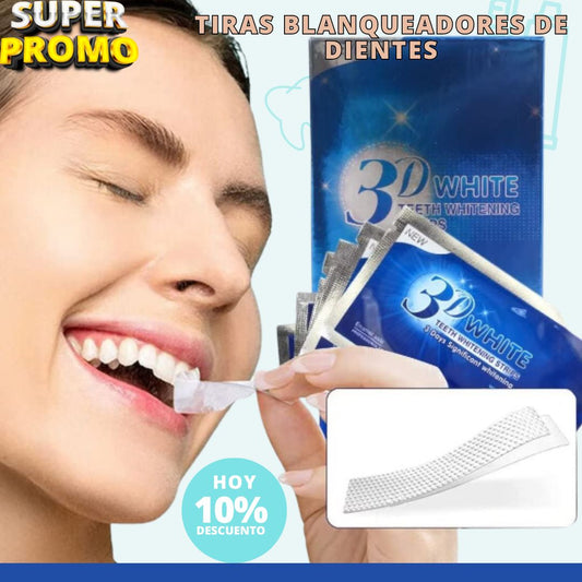 PEGATINAS BLANQUEADORAS DE DIENTES