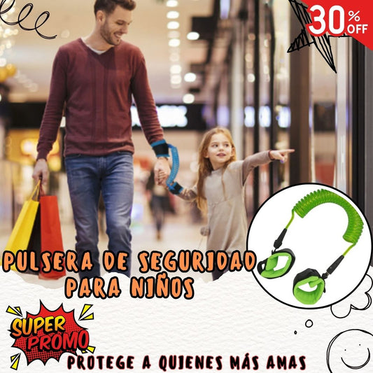 Pulsera de seguridad para niños