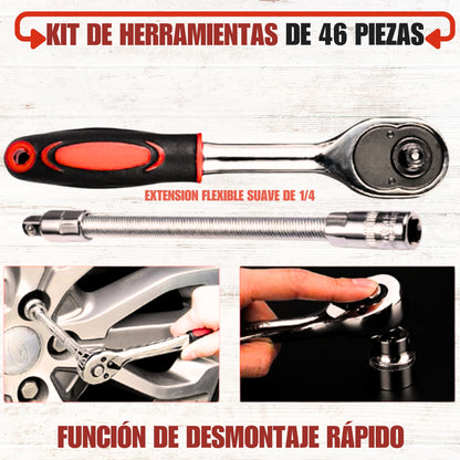 Kit De Herramientas de 46 piezas 🛠️