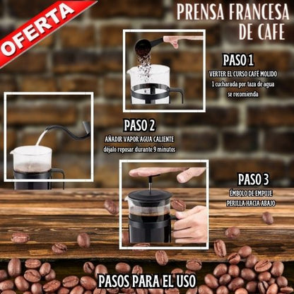 Prensa Francesa para Cafe