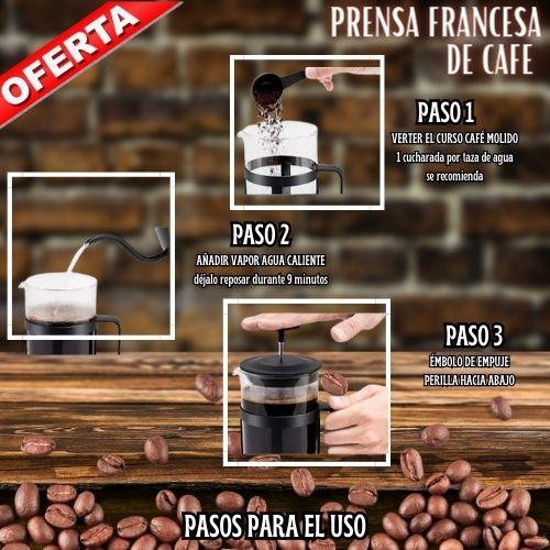 Prensa Francesa para Cafe