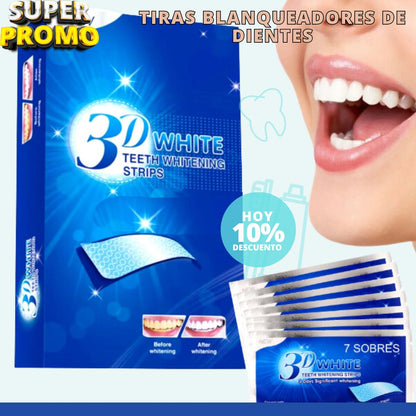 PEGATINAS BLANQUEADORAS DE DIENTES