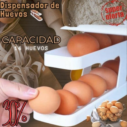 Dispensador - organizador de huevos