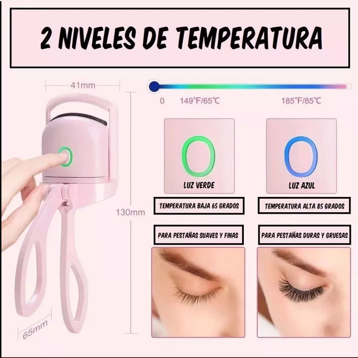Rizador De Pestañas Eléctrico USB