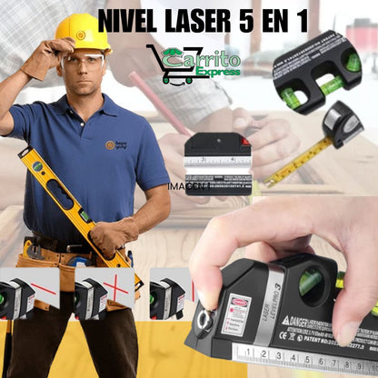 NIVEL LASER 5 EN 1
