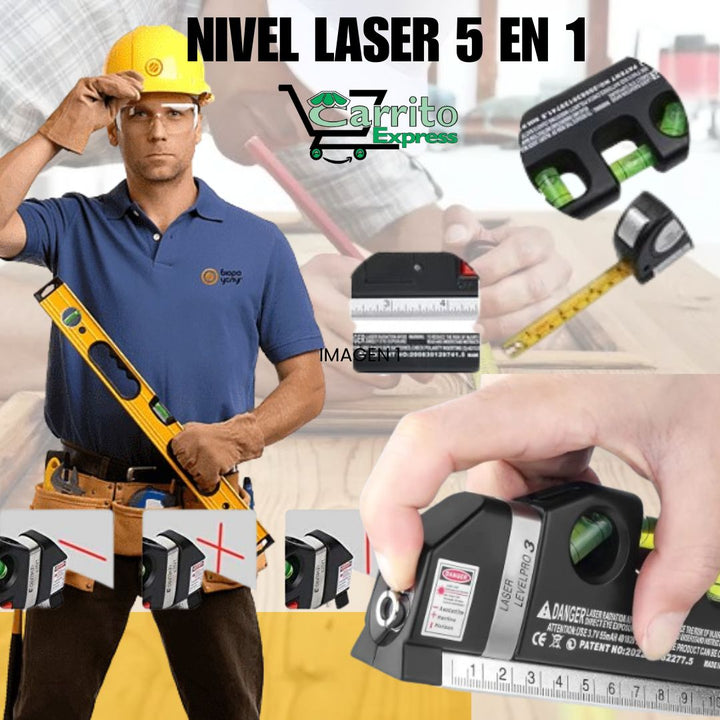 NIVEL LASER 5 EN 1
