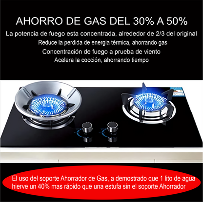 AHORRADOR DE GAS, ANTIDERRAMES DE ESTUFA 🤑