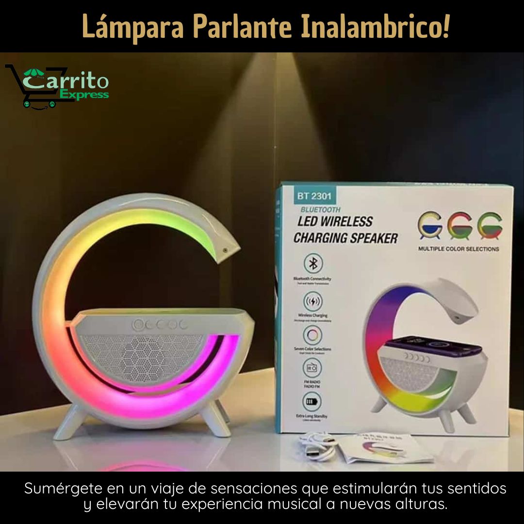 Lampara G parlante 💡🎶🦉📱