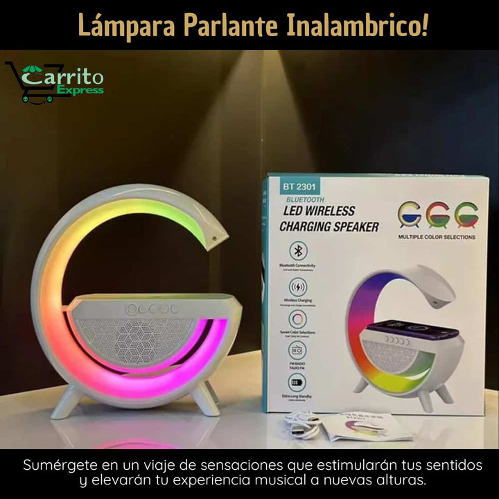 Lampara G parlante 💡🎶🦉📱