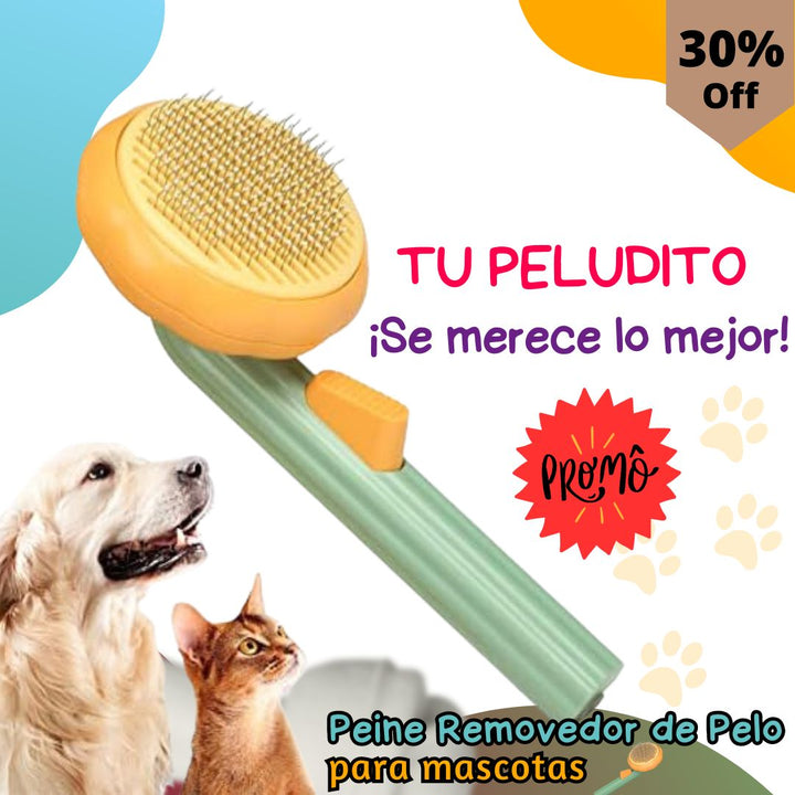 Cepillo Peine Mascotas Removedor Pelo Au