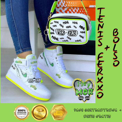 BOTAS + BOLSO + MEDIAS FERXXO UNISEX 🎒👟