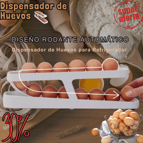 Dispensador - organizador de huevos