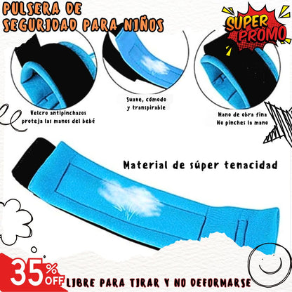 Pulsera de seguridad para niños