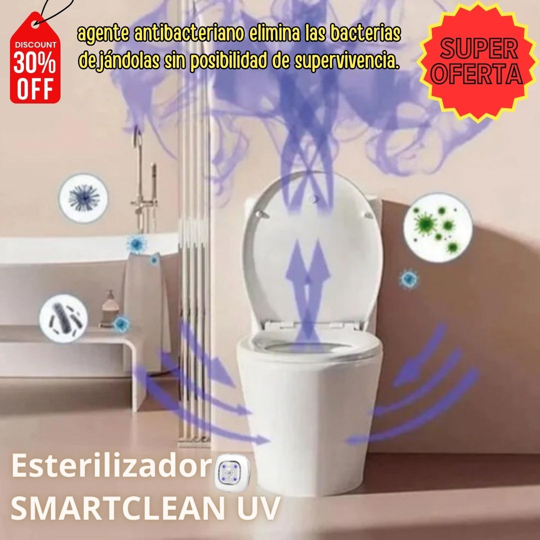 Esterilizador SmartClean UV para Inodoros 🚽✨
