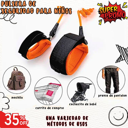 Pulsera de seguridad para niños