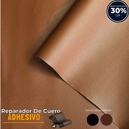 Reparador De Cuero Auto adhesivo 50 cm x 138 cm 🚗🛵💺
