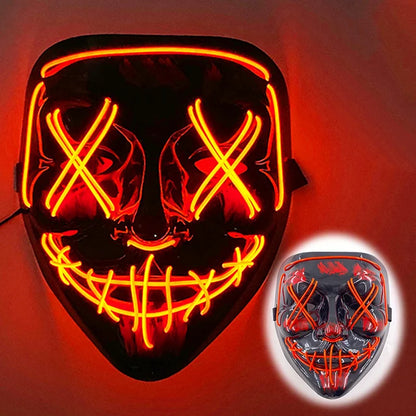 PURGAMASK LUZ LED 🎃👻