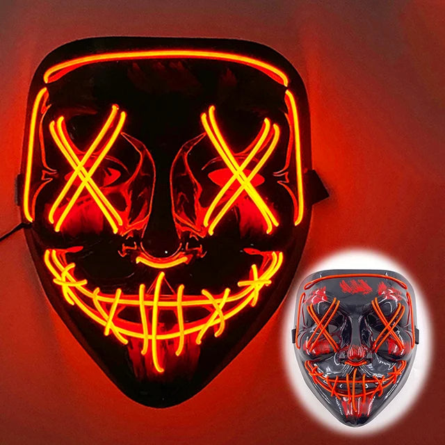 PURGAMASK LUZ LED 🎃👻