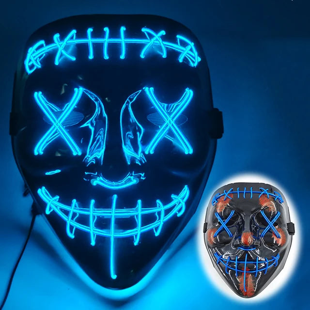 PURGAMASK LUZ LED 🎃👻