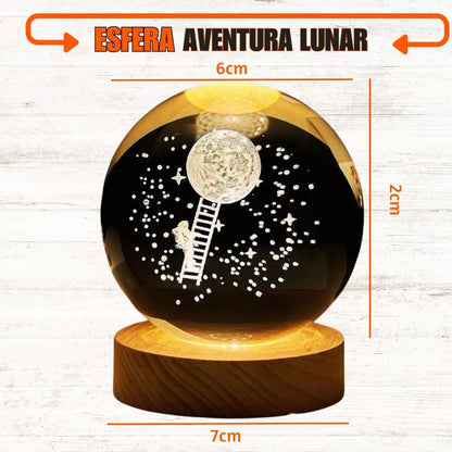 Esfera Aventura Lunar 🌝👨🏻‍🚀
