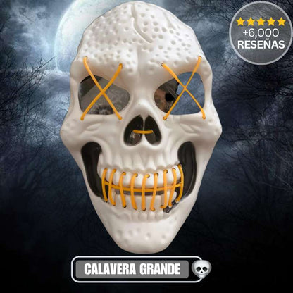 Máscara Halloween™ LED Neón – Te hará brillar🎃👻