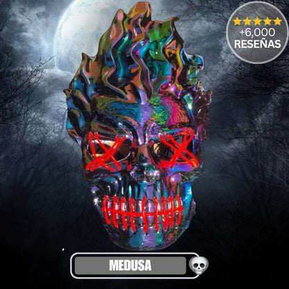 Máscara Halloween™ LED Neón – Te hará brillar🎃👻