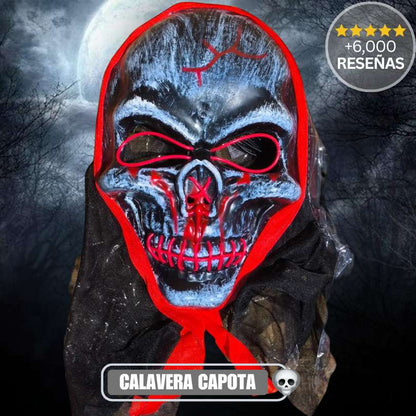 Máscara Halloween™ LED Neón – Te hará brillar🎃👻