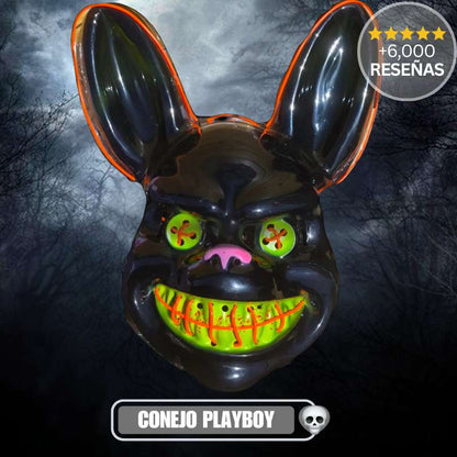 Máscara Halloween™ LED Neón – Te hará brillar🎃👻