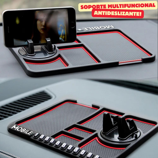 Soporte Multifuncional Antideslizante - CarMaster Pro™ 🚗📱