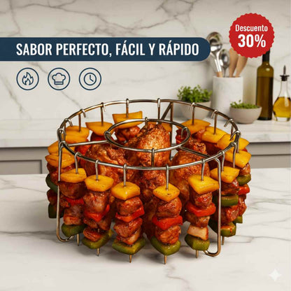 AirChef® – Parrilla Circular para Airfryer 🔥