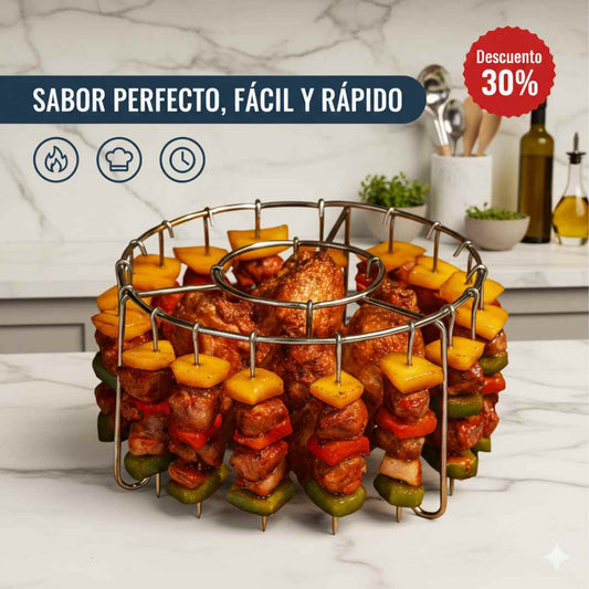 AirChef® – Parrilla Circular para Airfryer 🔥
