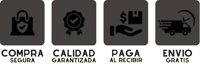 Compra segura, calidad garantizada, paga al recibir y envío gratis